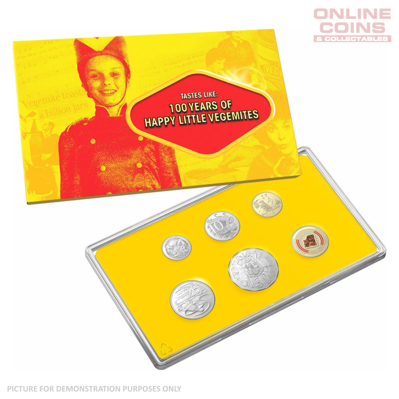 2023 Six Coin Uncirculated Year Set - Centenary of Vegemite